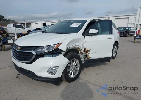 2020 Chevrolet Equinox Fwd Lt 1.5L Turbo из США, поврежденный, VIN 3GNAXKEV5LS530615
